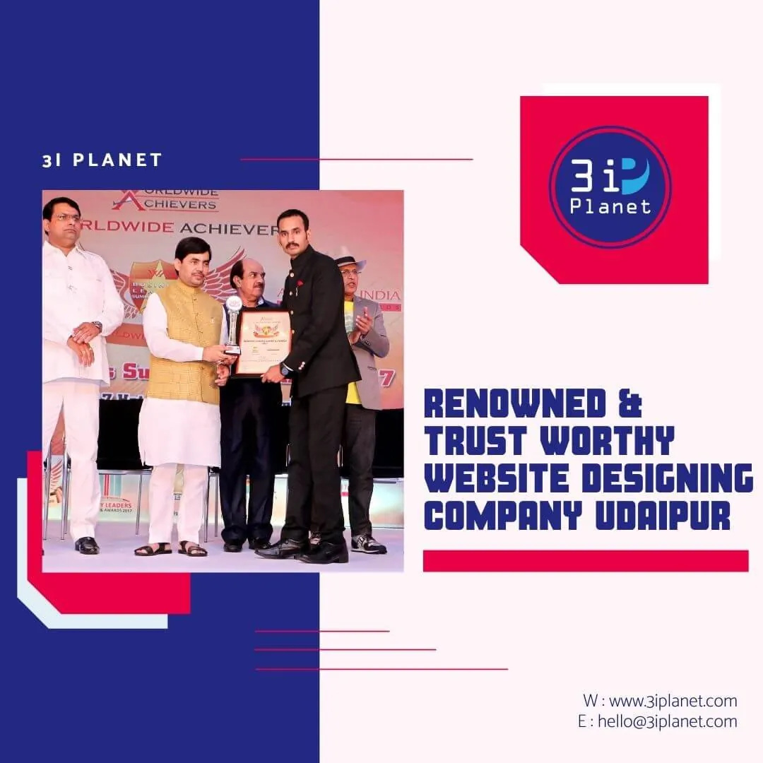 3i Planet – Renowned & Trust Worthy Website Designing Company Udaipur, Rajasthan