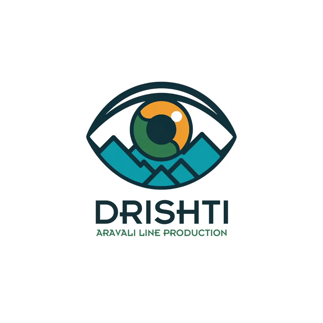 Drishti Aravali — logos by Udaipur Graphic Designer