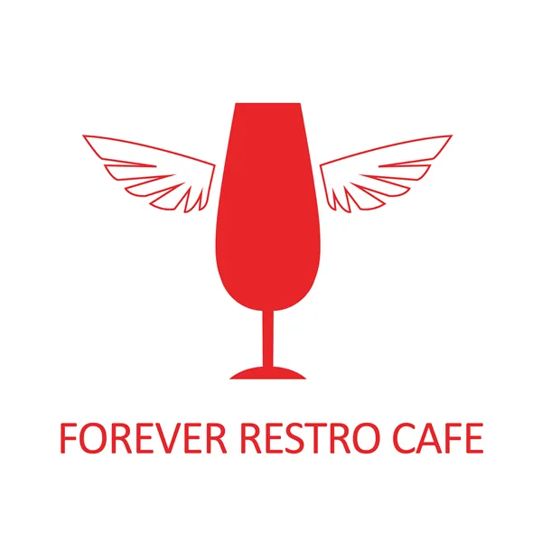 Forever Restro Cafe — logos by Udaipur Graphic Designer