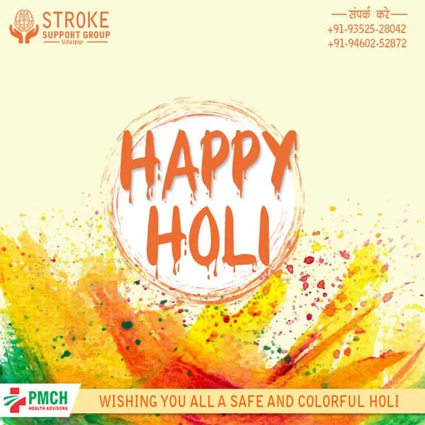 Holi greeting post — social & posters by Udaipur Graphic Designer