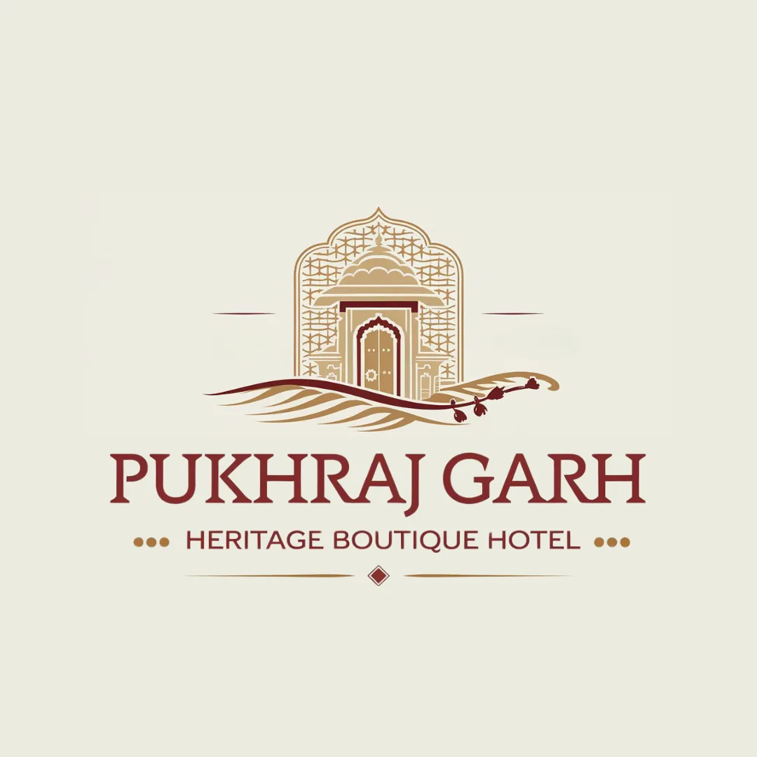 Pukhraj Garh — logos by Udaipur Graphic Designer