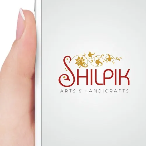Shilpik Handicrafts — logos by Udaipur Graphic Designer